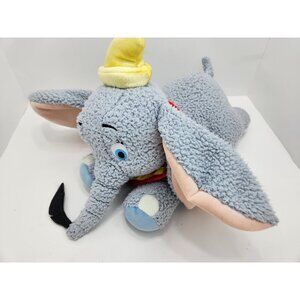 Disney Parks Dumbo Plush Grey Elephant Theme Park Authentic Original 12"